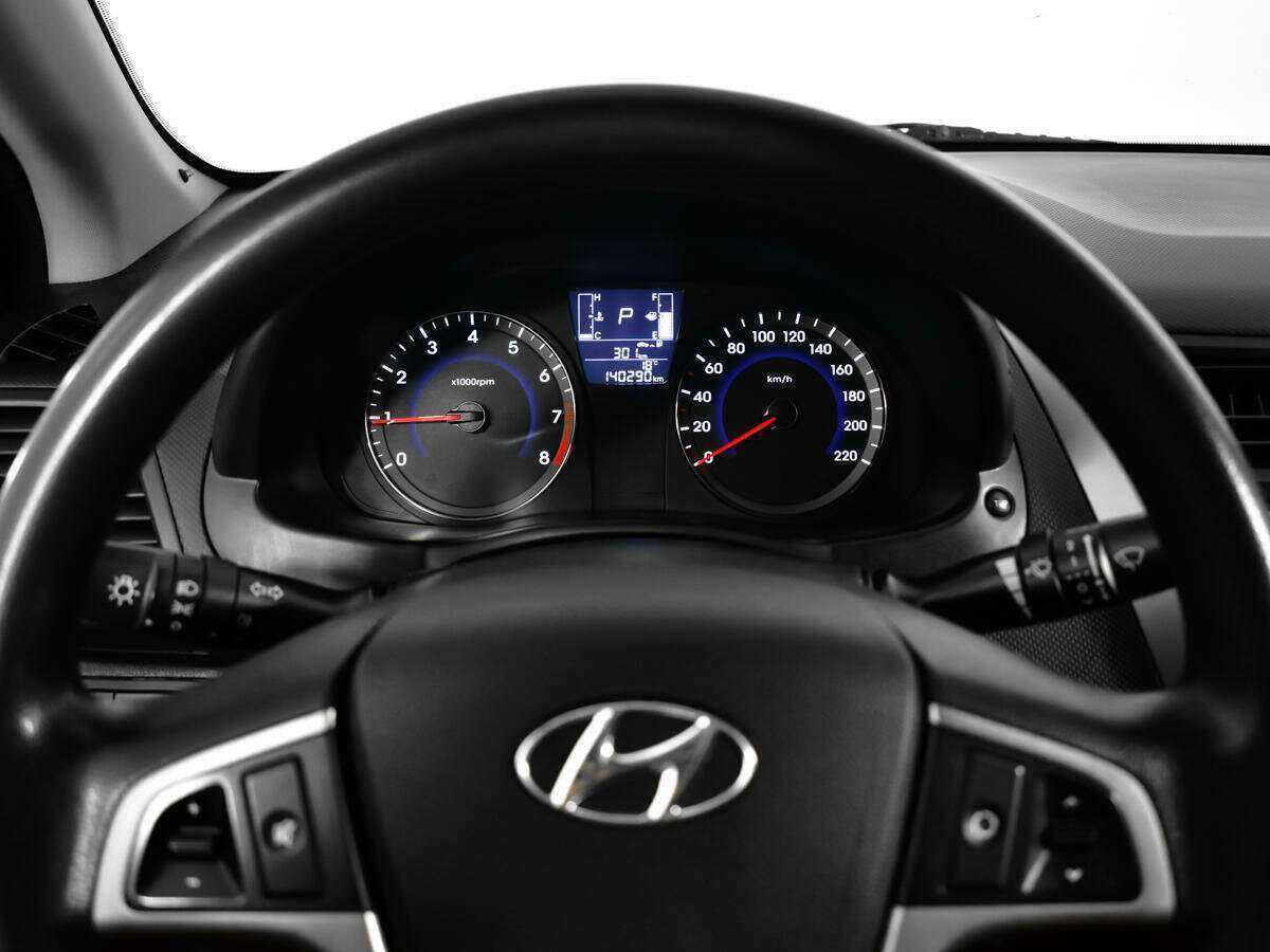 Hyundai Solaris б/у, 2014, Автоматическая. Фото: #10