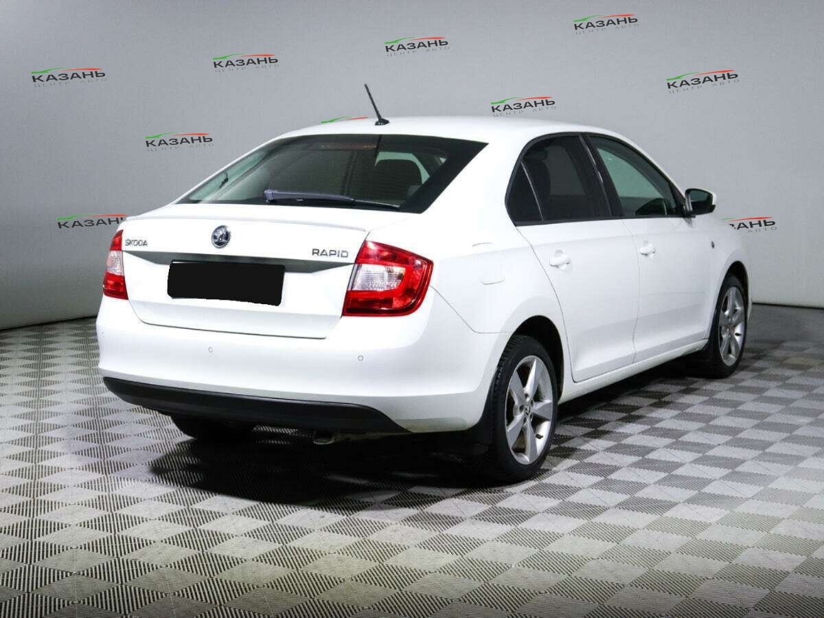 Шкода Рапид б/у, 2016, Роботизированная. Фото: #3