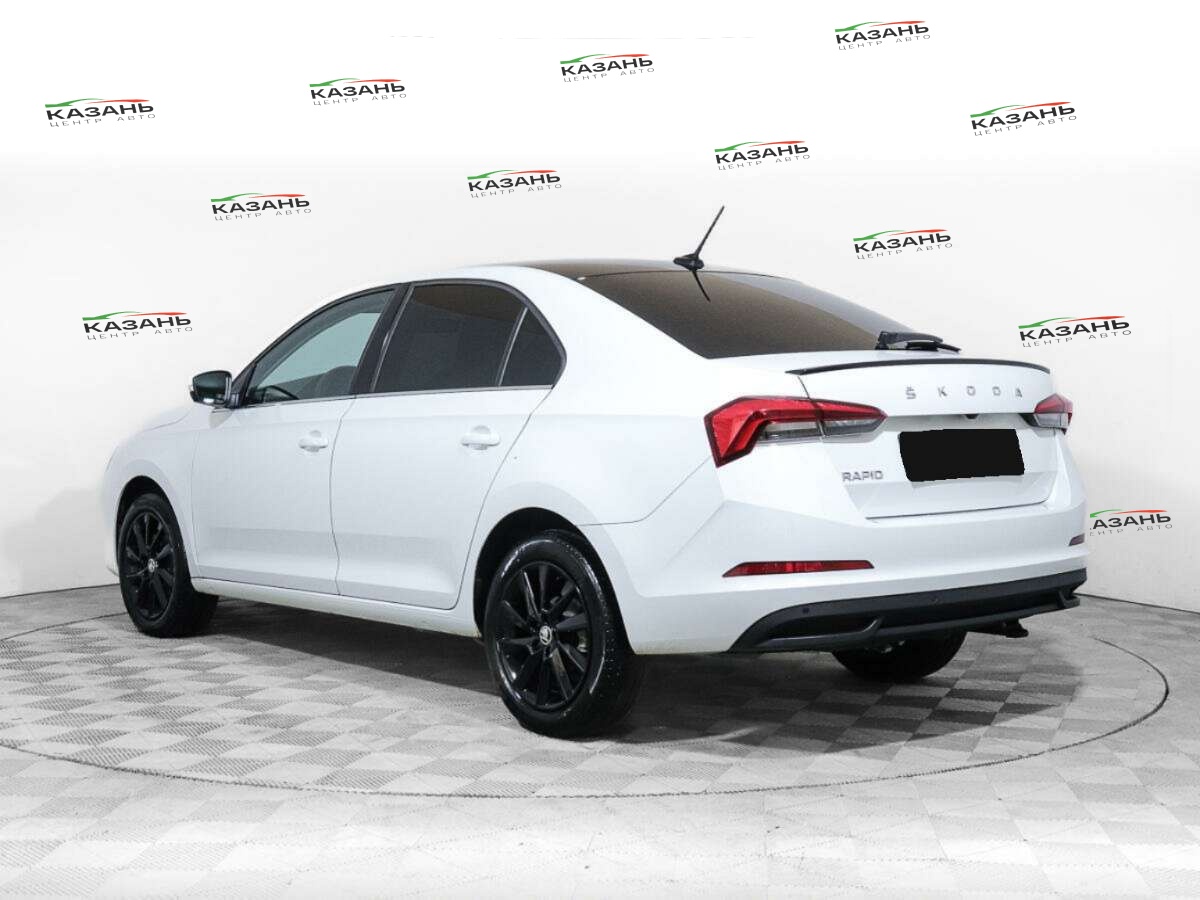 Шкода Рапид б/у, 2022, Роботизированная. Фото: #6