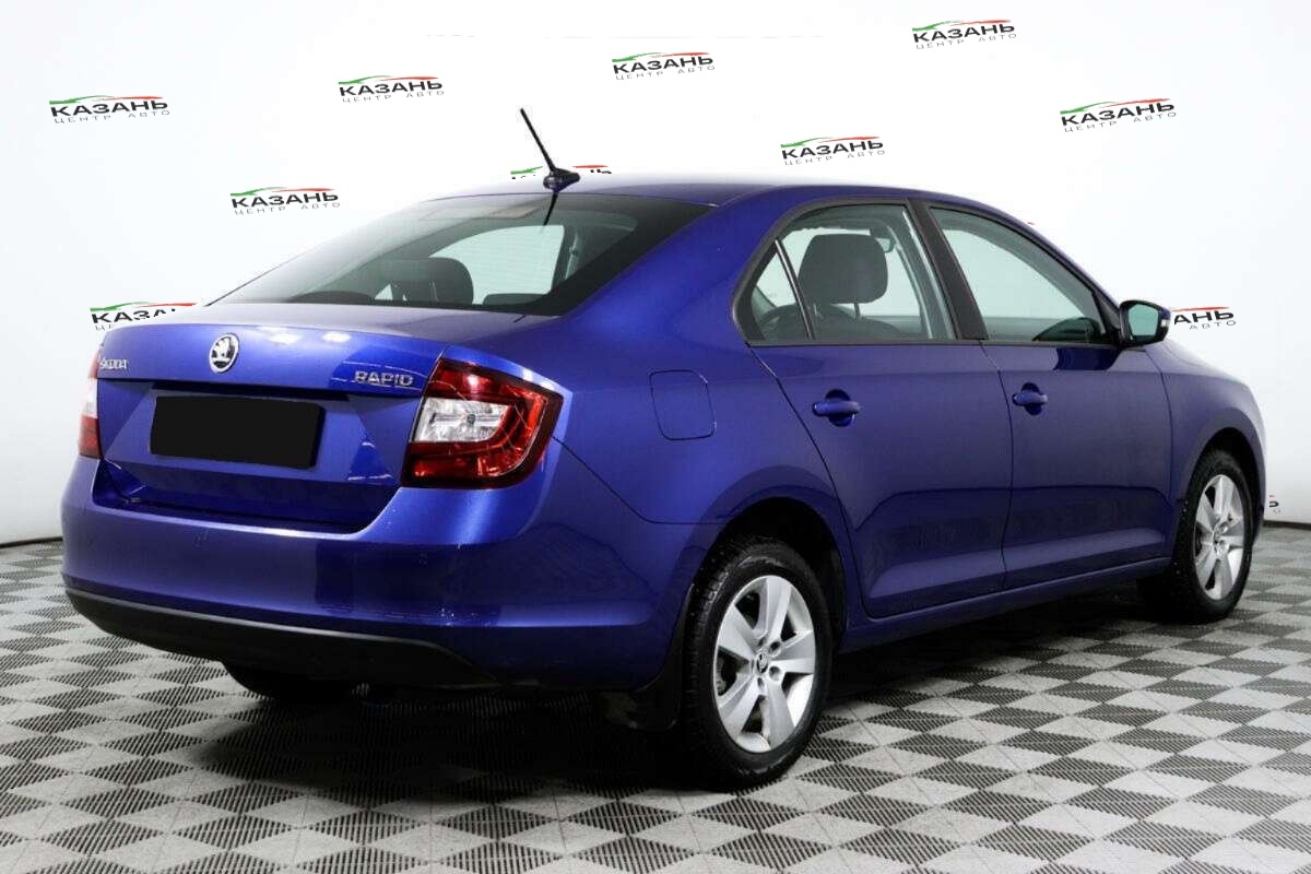 Шкода Рапид б/у, 2019, Роботизированная. Фото: #4