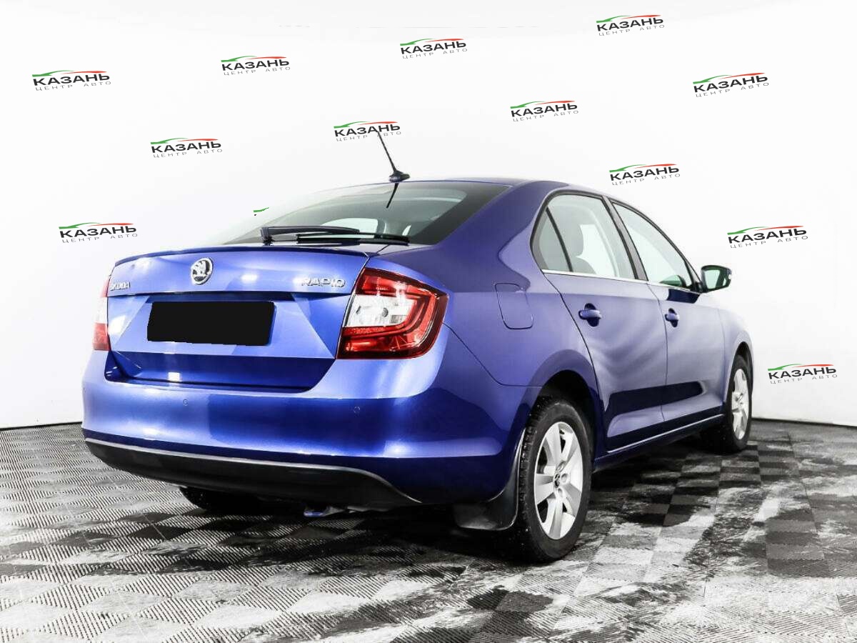 Шкода Рапид б/у, 2017, Роботизированная. Фото: #4