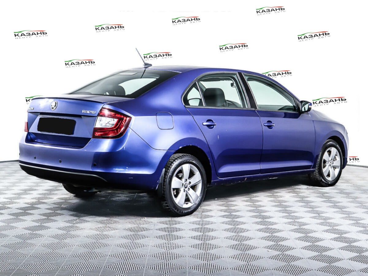 Шкода Рапид б/у, 2017, Роботизированная. Фото: #4