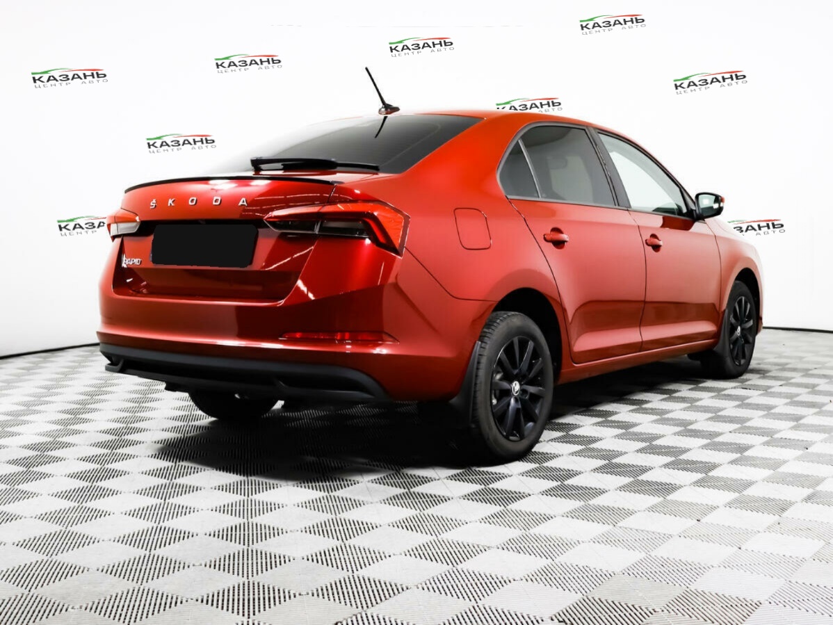 Шкода Рапид б/у, 2022, Автоматическая. Фото: #4