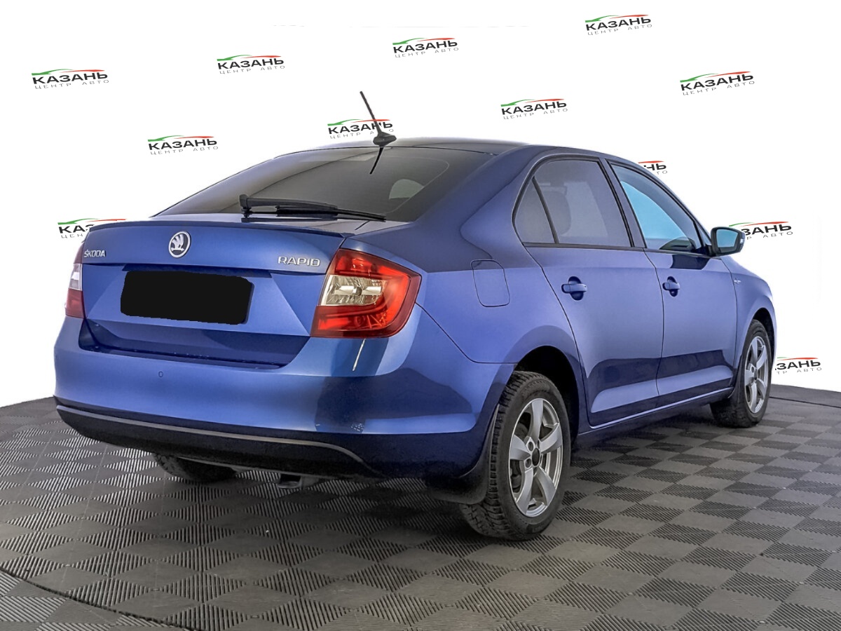 Шкода Рапид б/у, 2019, Роботизированная. Фото: #4