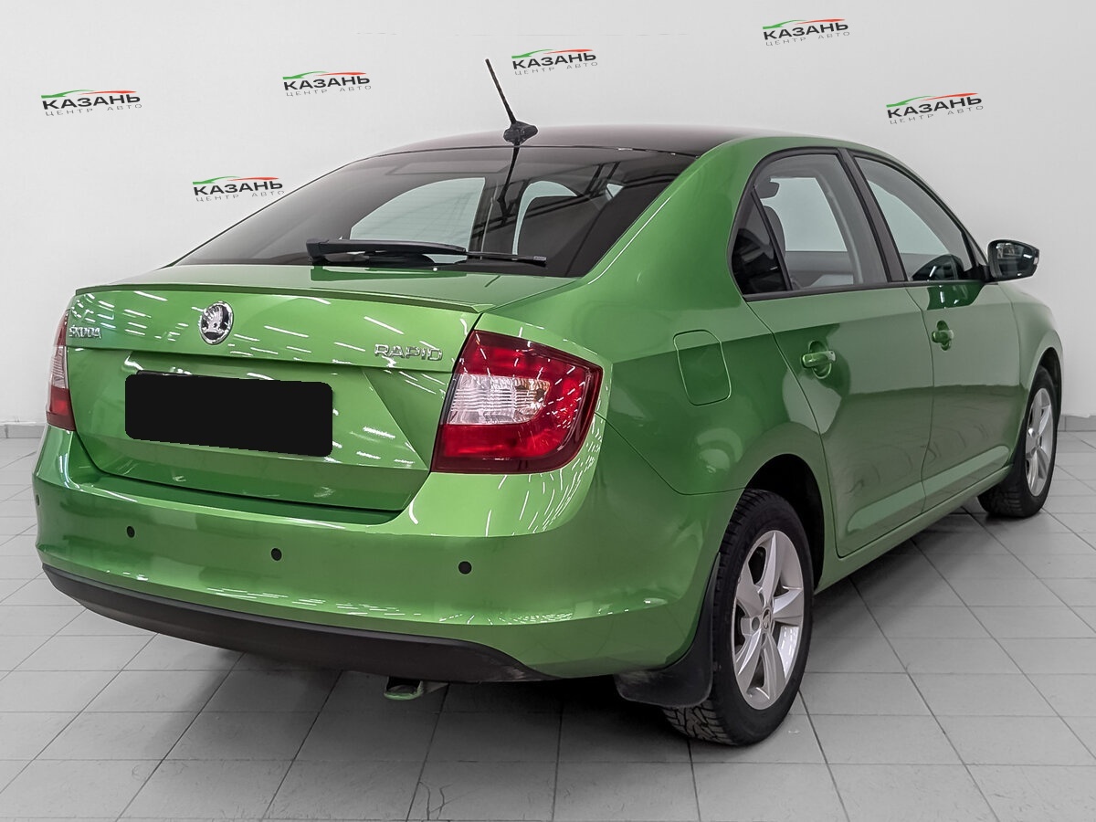 Шкода Рапид б/у, 2018, Роботизированная. Фото: #4