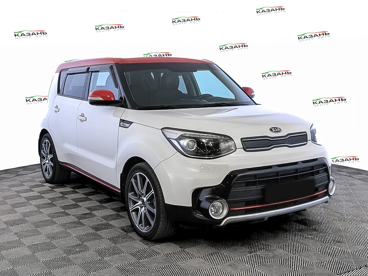 Киа Соул б/у, 2017, Роботизированная. Фото: #2
