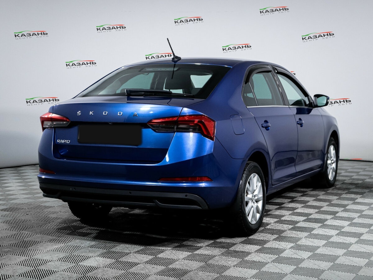 Шкода Рапид б/у, 2021, Роботизированная. Фото: #3
