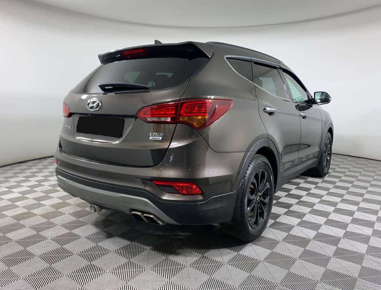 Hyundai Santa Fe б/у, 2017, Автоматическая. Фото: #4
