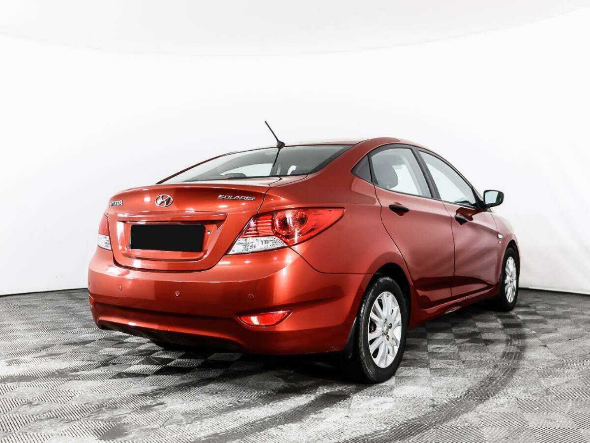 Hyundai Solaris б/у, 2014, Автоматическая. Фото: #3