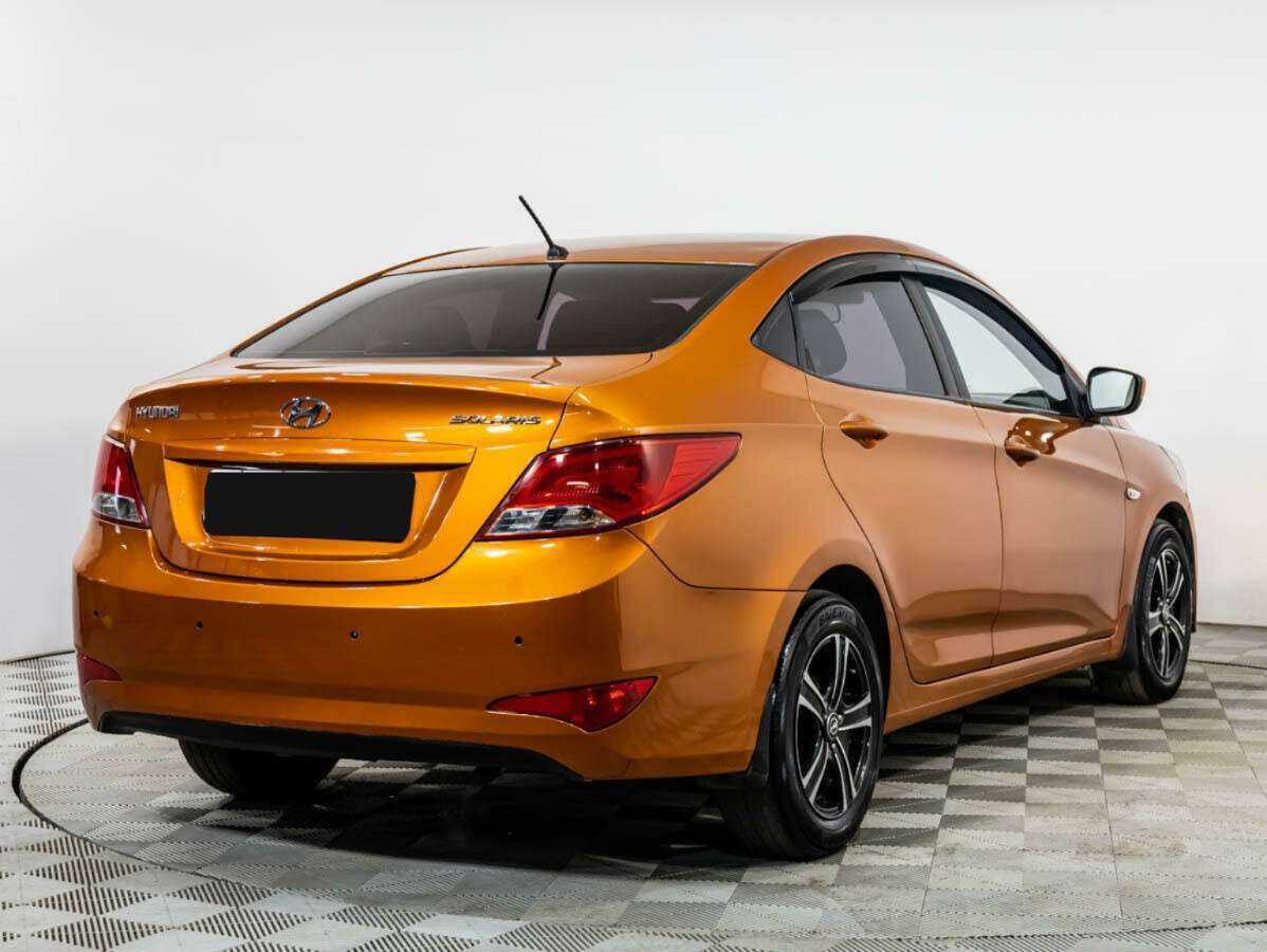 Hyundai Solaris б/у, 2014, Автоматическая. Фото: #3