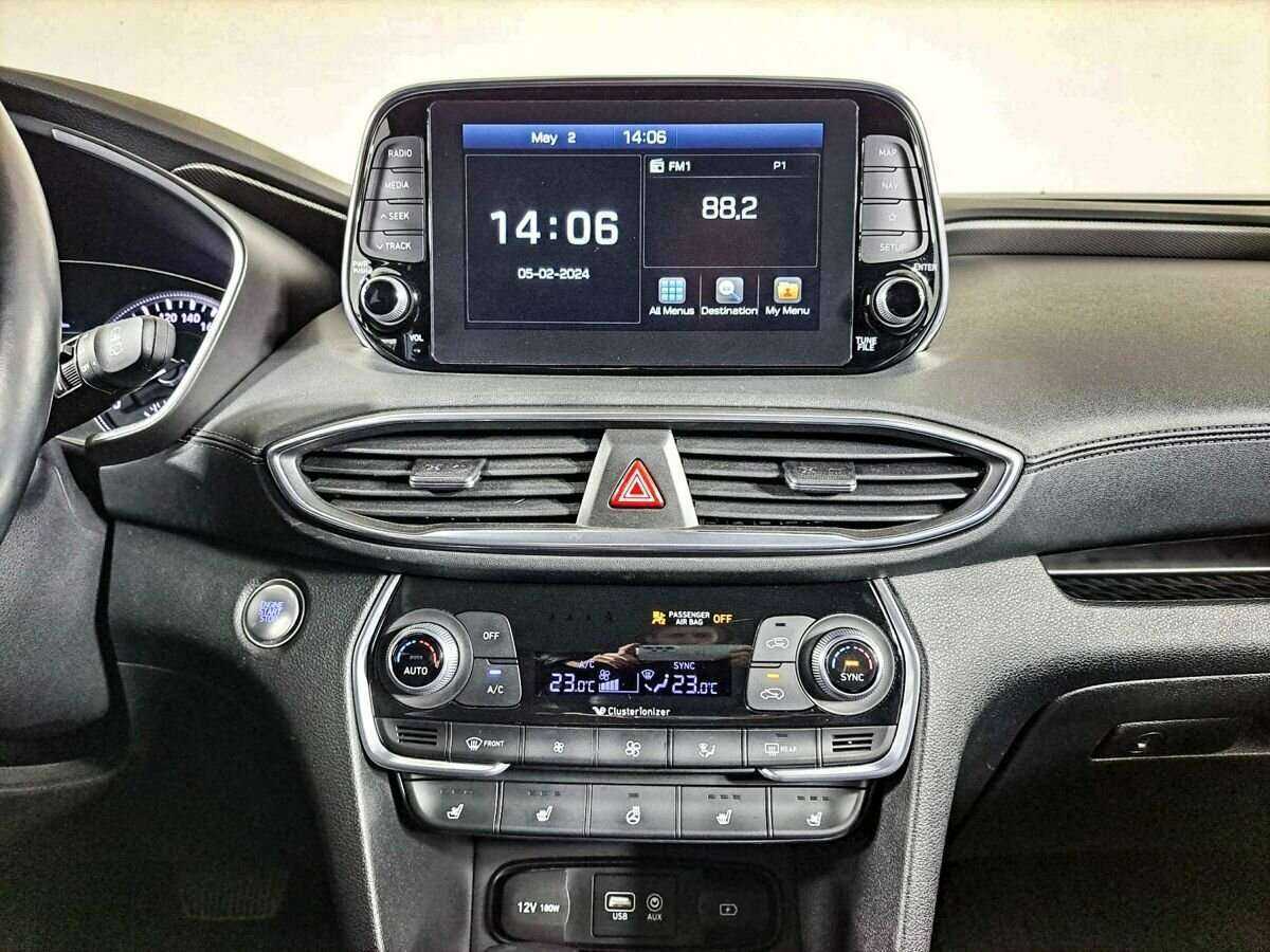 Hyundai Santa Fe б/у, 2019, Автоматическая. Фото: #12